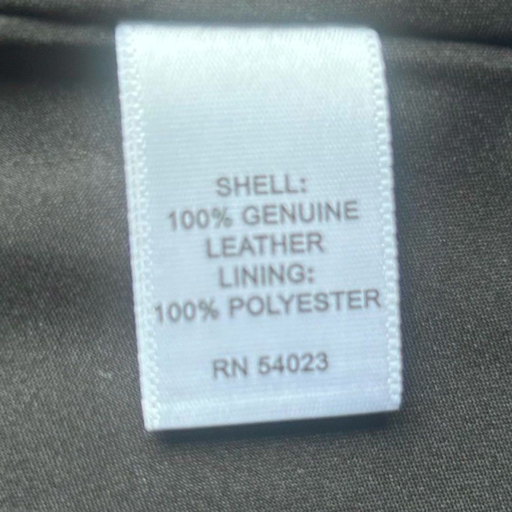 Banana Republic Black Leather A-Line Skirt - Picture 8 of 9